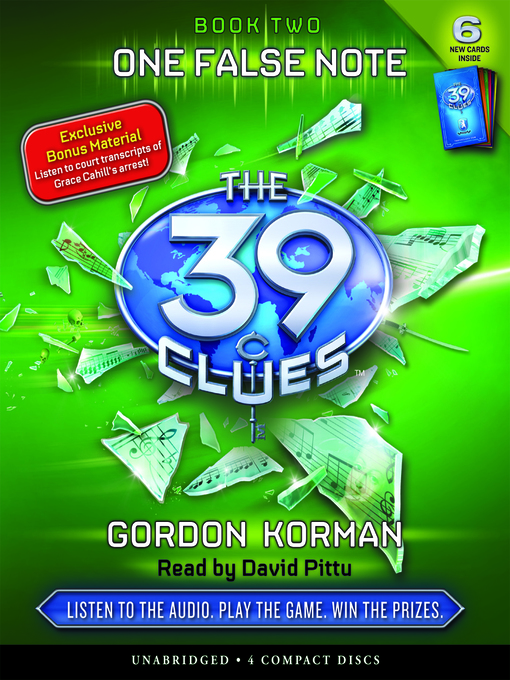 Title details for One False Note (The 39 Clues, Book 2) by Gordon Korman - Wait list